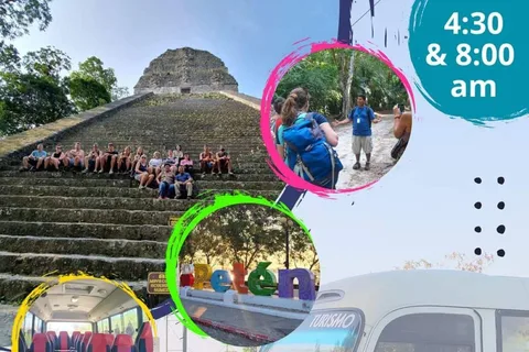 Tour e trasporto con guida a Tikal
