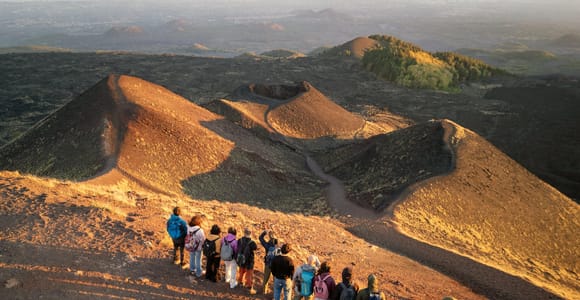 Catania: Mount Etna Sunset Tour with 4x4 Vehicles