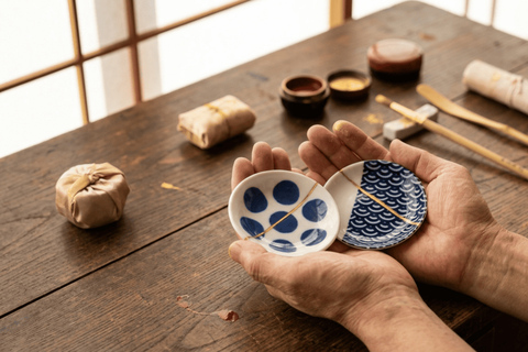 Kyoto: Kintsugi Pottery Workshop with Optional Upgrade