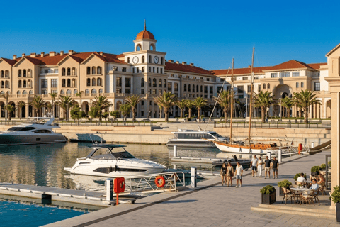Baku: Private Yacht Tour with Dinner and Hotel Transfers