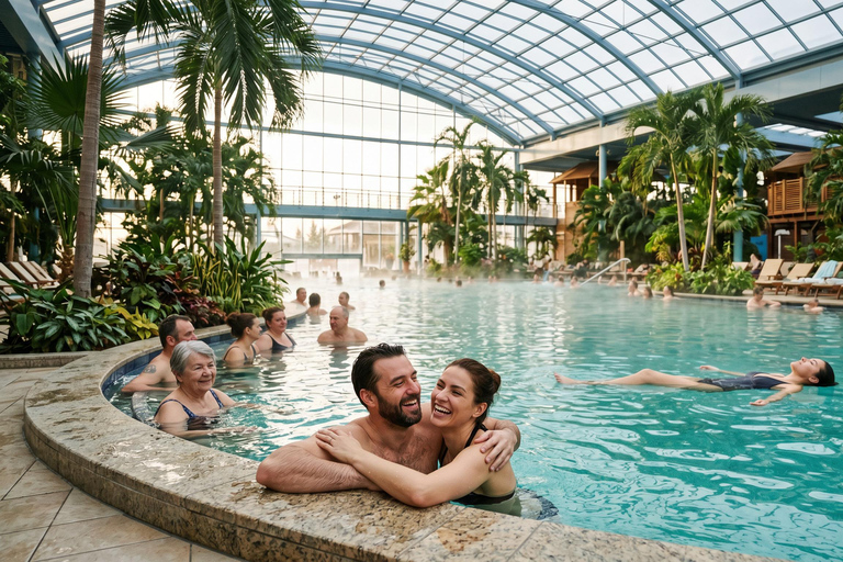 Therme Bucharest: Palm, Galaxy & Elysium Tickets & Transfer Therme : Palm, Galaxy & Elysium Tickets & Transfer 12 HOURS