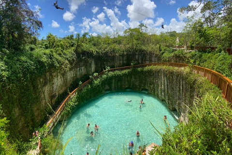 Zip line Mega Splash