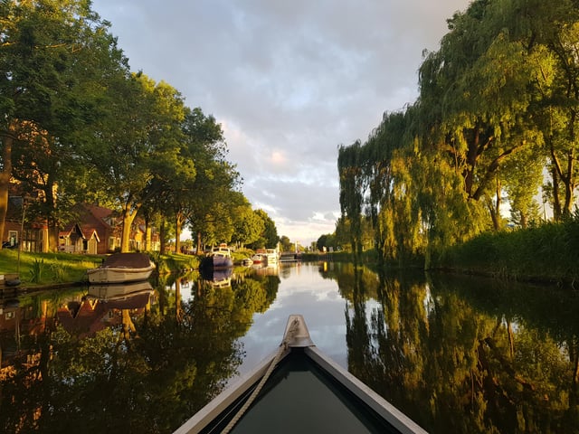 Location d&#039;un Whisperboat dans une belle région près d&#039;Amsterdam