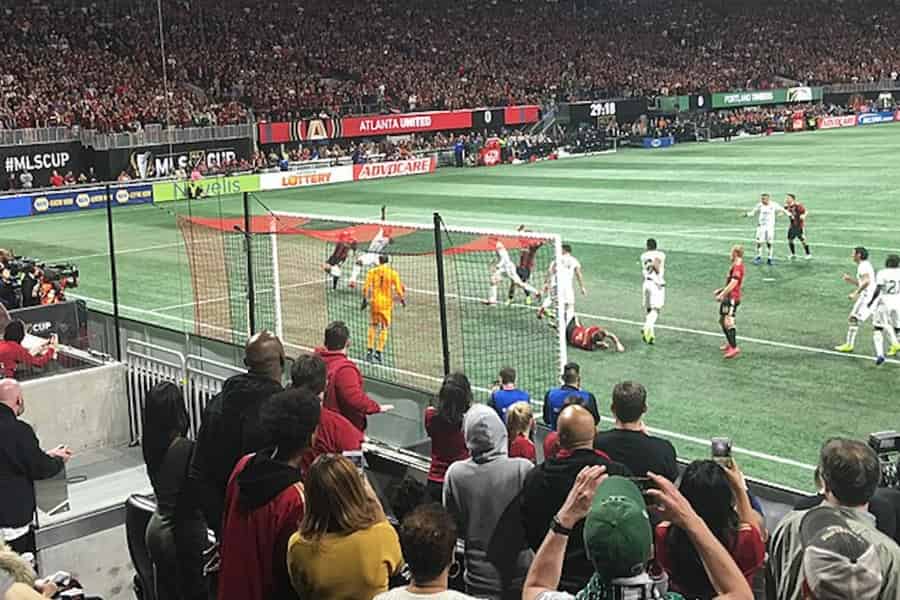 Atlanta United: Fußballspiel im Mercedes-Benz-Stadion. Foto: GetYourGuide Atlanta United: Fußballspiel im Mercedes-Benz-Stadion. Foto: GetYourGuide