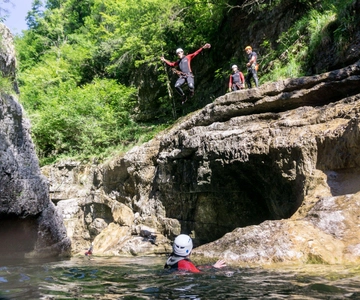 Baviera: Schneizlreuth Canyoning para iniciantes