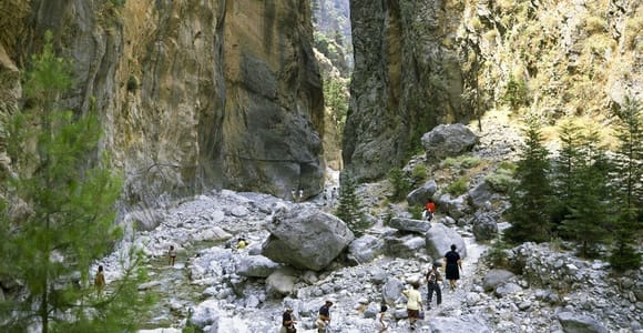 From Rethymno: Samaria Gorge Full-Day Trek, Pickup & Guide