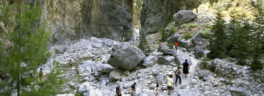 Depuis Réthymnon : randonnée d'une journée dans les gorges de Samaria, prise en charge et guide