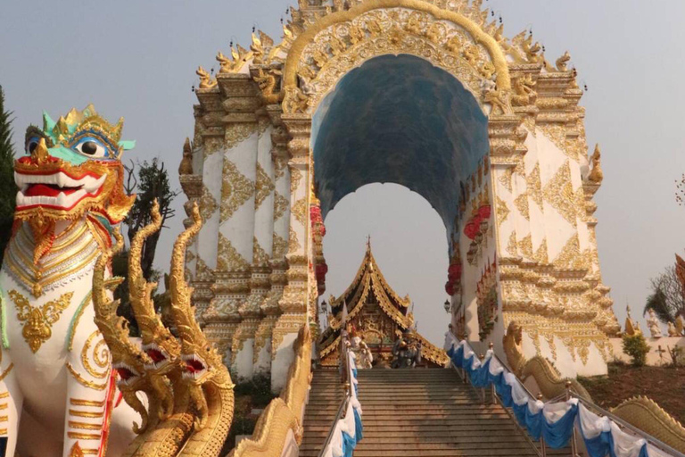 Chiang Rai White &amp; Blue &amp; Sang Kaew Phothiyan &amp; Lalitta CafeChiang Rai White-Sang Kaew-Blue Temple &amp; Lalitta Cafe