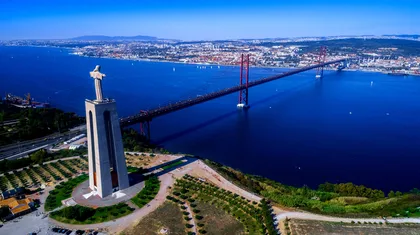 Private Tour: Cristo Rei, Belem, São Jorge Castle, 360°-Ansicht.
