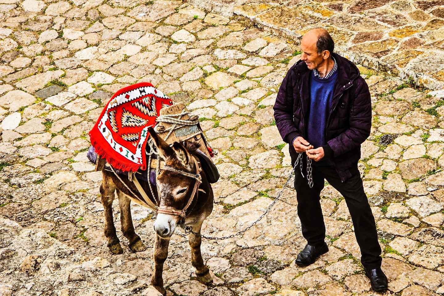 From Durres/Golem: Kruja & Holy Mountain 1100m & Old Bazaar