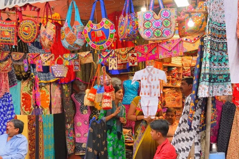 Vanuit Jaipur: Stadstour van een halve dag met gidsTour met auto en gids