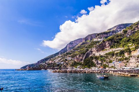 Napoli: Båttur til Positano, Amalfi og Ravello
