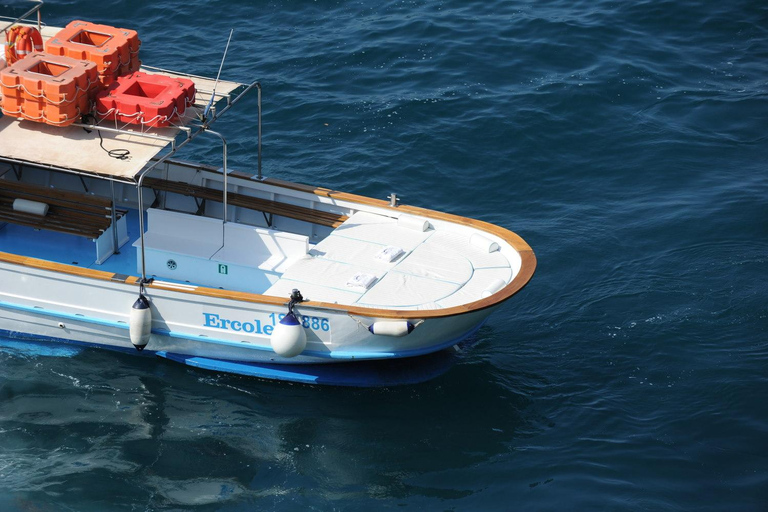 Boat trip from Amalfi: Party boat with music and drinks