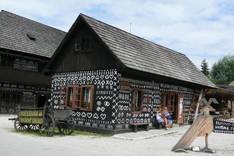 从维也纳出发：切尔韦尼卡梅尼城堡、奇奇马尼和特伦钦的一日旅行维也纳：Červený Kameň 城堡、Čičmany 和特伦钦的一日旅行