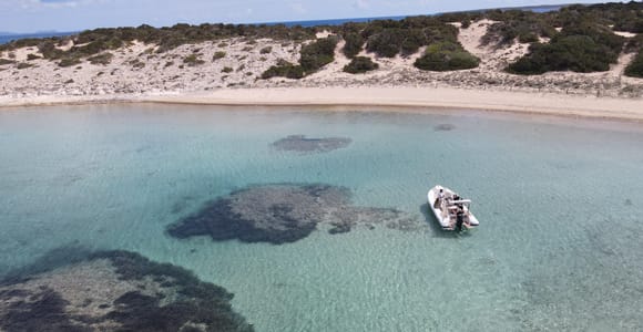 Discover Formentera: Sightseeing Boat Tour with Stops from Santa Eulalia