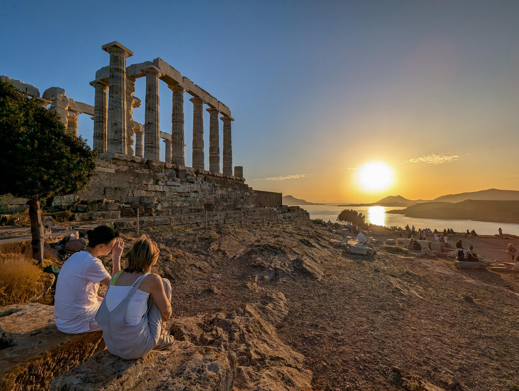 Privater Ausflug nach Sounion, zum Poseidontempel und an die Athener Riviera