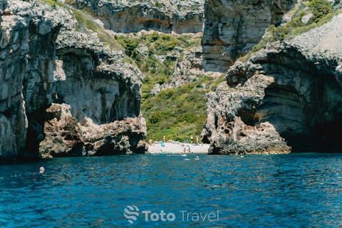 Split: Blue Cave, Hvar & 5 Islands Trip with Entry Ticket Group Tour From Split