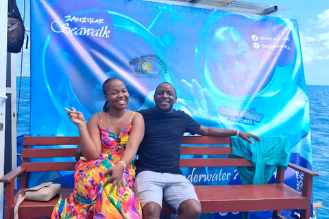 Zanzibar: Nungwi Underwater Seawalk Experience with Transfer Hotel Transfer Not Included (Meeting Point Only)