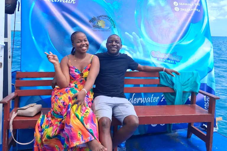 Zanzibar: Nungwi Underwater Seawalk Experience with Transfer Hotel Transfer Not Included (Meeting Point Only)