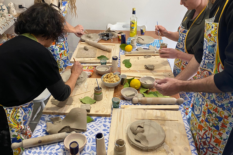 Positano: esperienza di classe ceramica