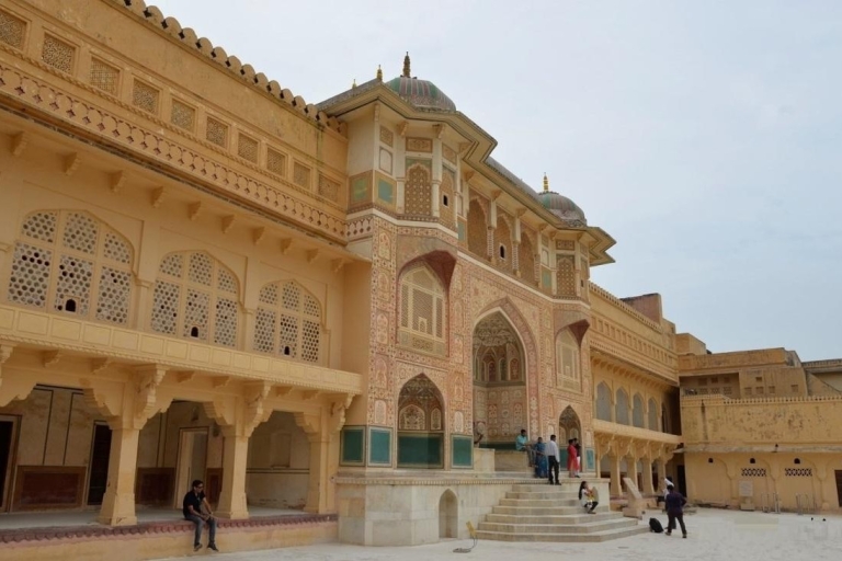 Au départ de Delhi : visite privée d'une journée à Jaipur avec transfertsTransport et guide uniquement