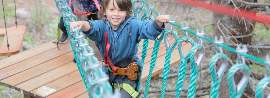 Percé: Folies Boréales – Parcours aventure dans les arbres