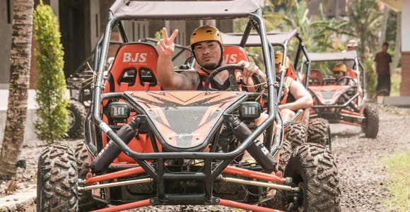 Bali: Buggy Adventure with Rice Terrace & Jungle Swing