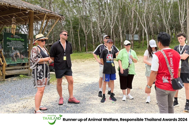 Khao Lak: Guided Tour to Elephant Sanctuary & Hotel Transfer