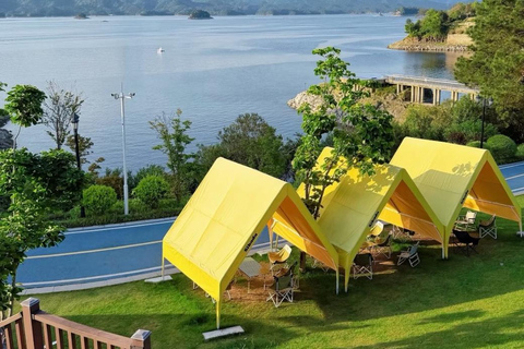 Hangzhou: Qiandao Lake Cruise Ticket Central Lake Area Boat Ticket + Deluxe Cabin