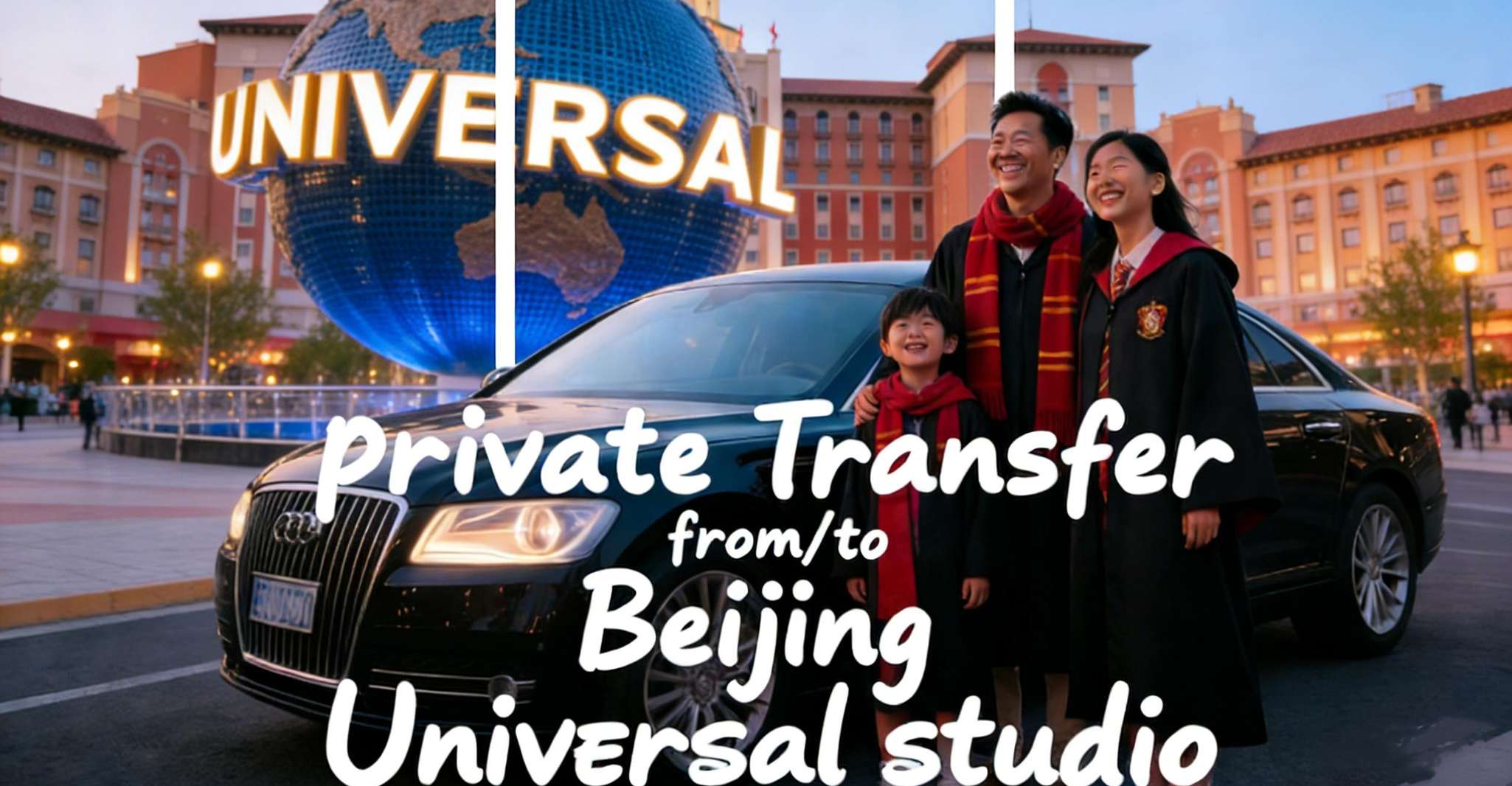 Beijing Universal studios 1 day private tour (opt)