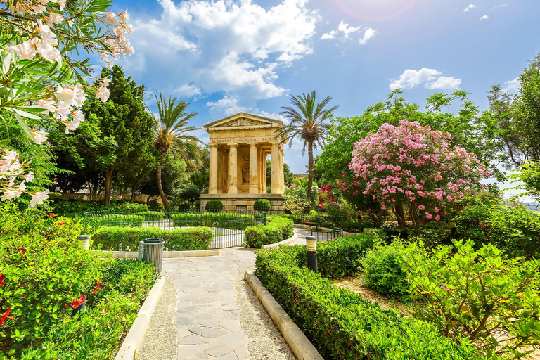 Visita guiada particular a Valletta em inglês, francês ou italianoPonto de encontro: Hotel Castille