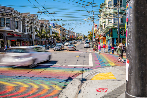 San Francisco: City Sightseeing Tour på Hippie Bus