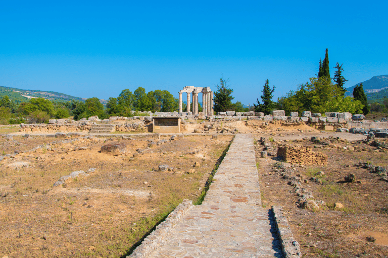 Visite privée de luxe : Sites antiques de Némée et dégustation de vin