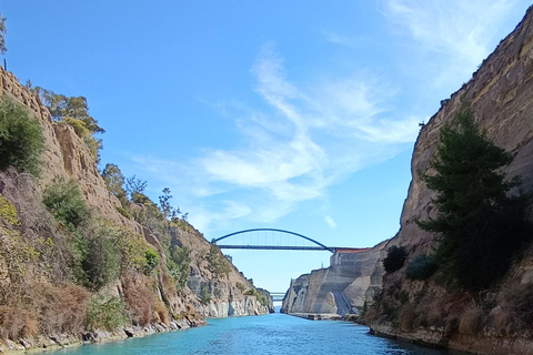 Corinth Canal Cruise, Ancient Corinth & Acrocorinth Tour Corinth Canal Cruise, Ancient Corinth & Acrocorinth Tour