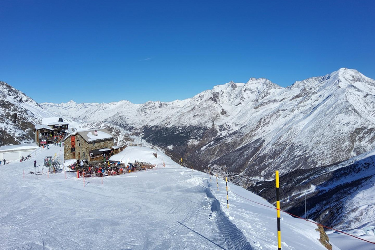 Saas-Fee: High Alpine Hike to 2,869 m with Glacier Views
