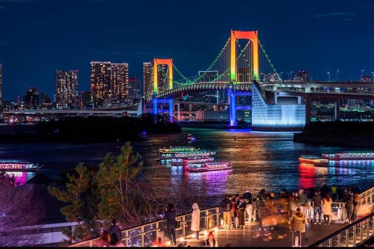 Tokyo: Tokyo & Yokohama Private Night Tour with Hotel Pickup