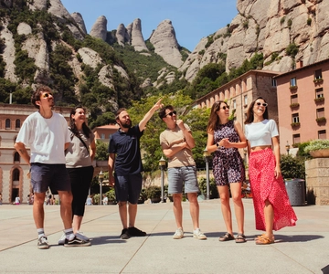 Barcelona: Montserrat with Winery, Lunch, and Train Options
