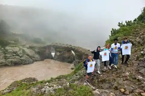 Addis Ababa: Debre Libanos monastery,Blue Nile Gorge, Nature