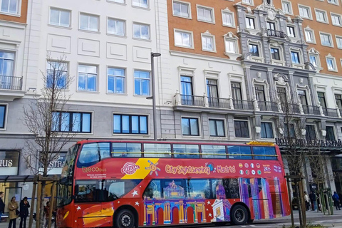 Madrid: City Sightseeing Hop-On Hop-Off Bus Tour and Extras48-Hour Hop-On Hop-Off Bus Tour and 2 Guided Walking Tours