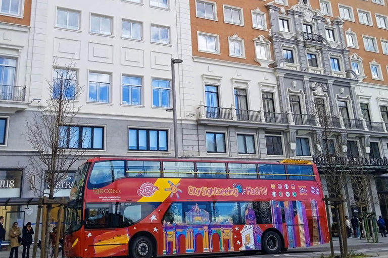 Madrid: City Sightseeing Hop-On Hop-Off Bus Tour and Extras48-Hour Hop-On Hop-Off Bus Tour and 2 Guided Walking Tours