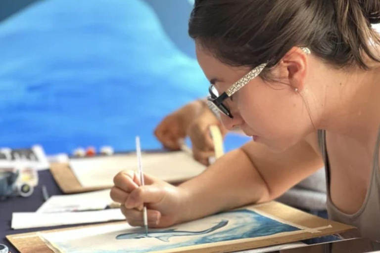 قرطاجنة: ورشة عمل ألوان مائية عند غروب الشمس مع تشيتشارون وبيرةقرطاجنة: ورشة عمل ألوان مائية عند غر