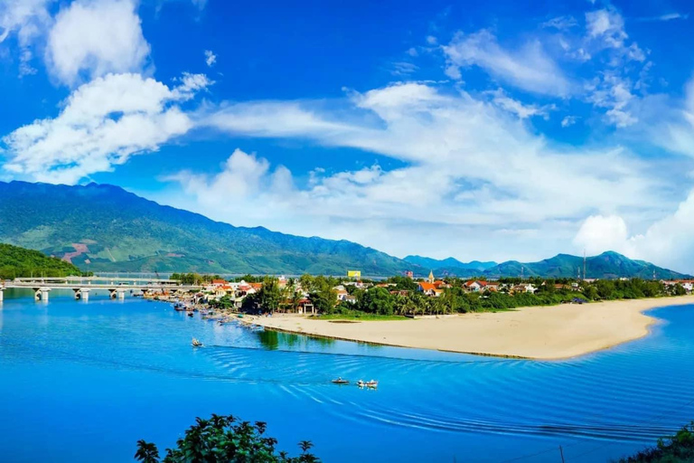 Hai Van Jeep Adventure with beachside lunch and waterfalls