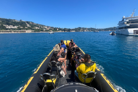 Balade en mer de Nice vers Monaco et stop à Villefranche