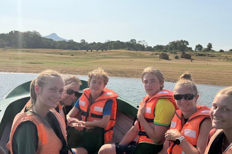 Ella: Gal Oya National Park Wildlife Boat Safari with Pickup