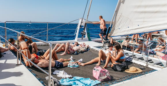 Lanzarote: Excursión de un día a las Playas de Papagayo en Catamarán