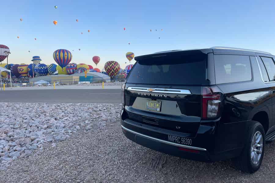 Balloon Fiesta Albuquerque 2024 Transfers. Foto: GetYourGuide