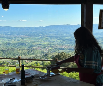 Aula de culinária em uma vila medieval particular