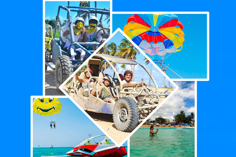 Punta Cana: Boogie Boarding and Parasailing Adventure