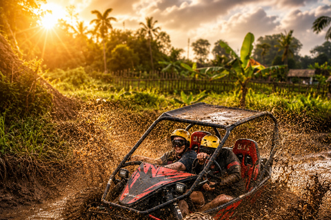 Ubud: Buggy Adventure with Meal, Heaven Swing & Koi Boat Transportation only