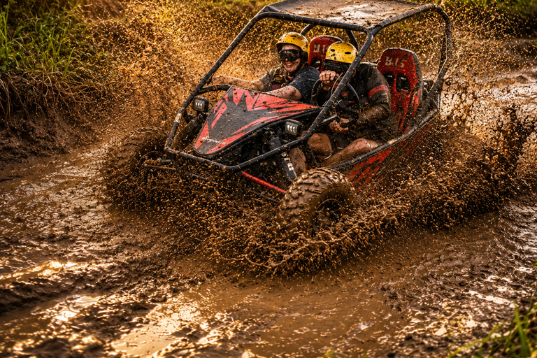Ubud: Buggy Adventure with Meal, Heaven Swing & Koi Boat Transportation only